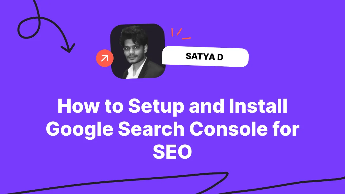 How to Setup and Install Google Search Console for SEO