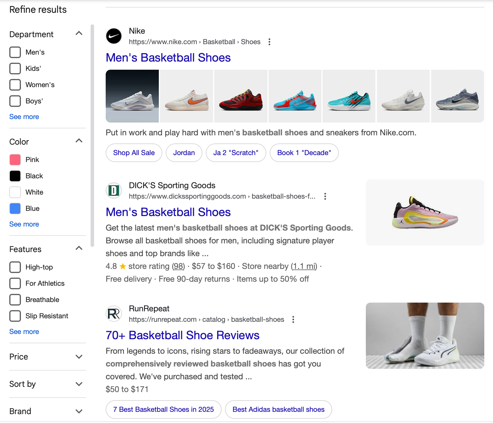 Non-branded keywords provide higher-level information.