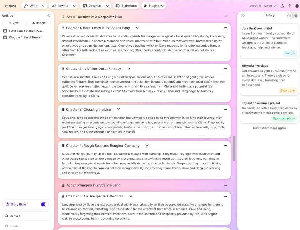 Sudowrite is the Best AI Writing Tool for Creative Writers