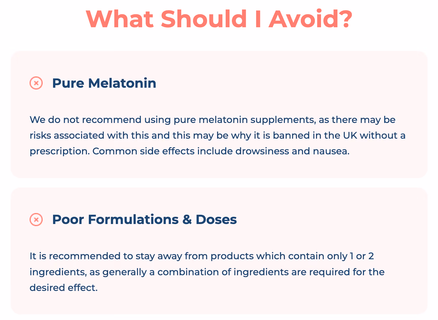 Sleep supplement article example 3