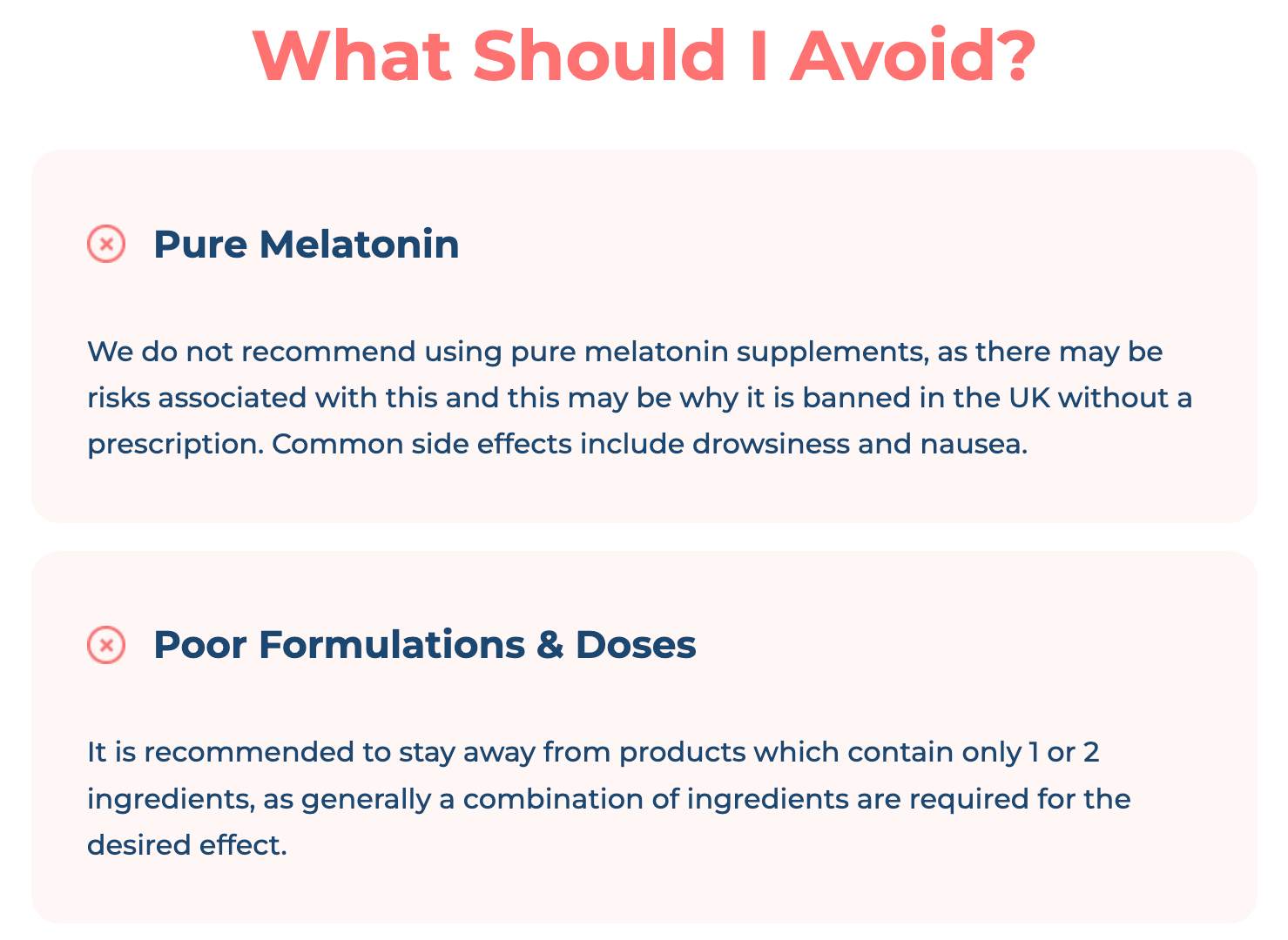 Sleep supplement article example 3