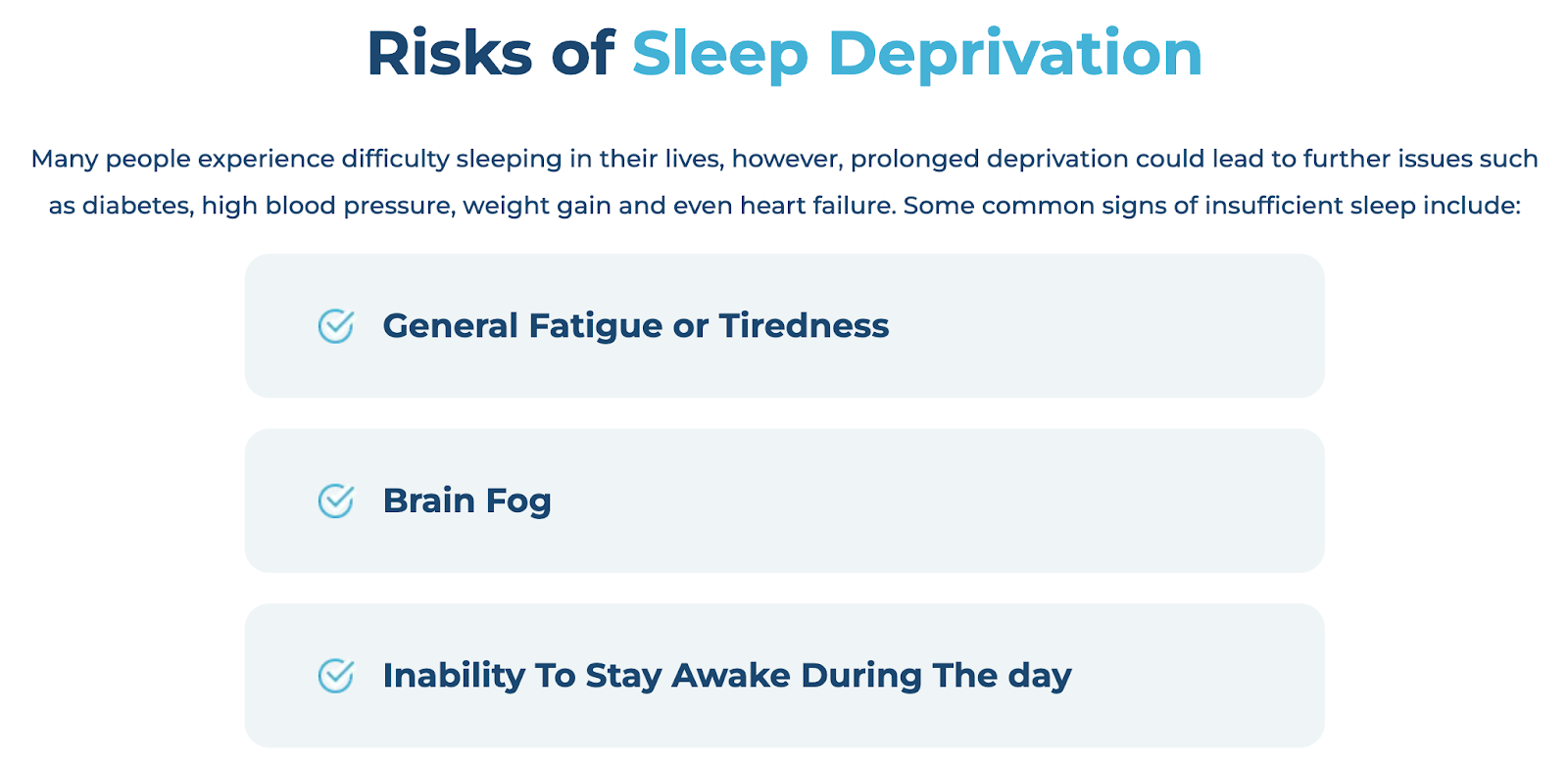 Sleep supplement article example 2