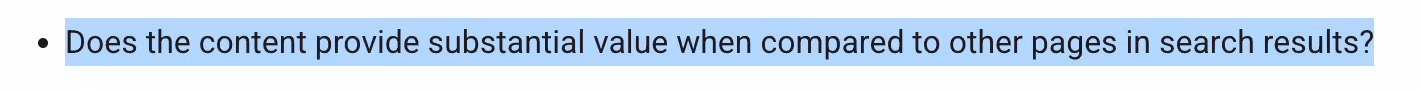 Google search algorithm question 2