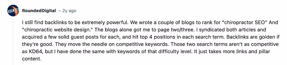 Backlinks